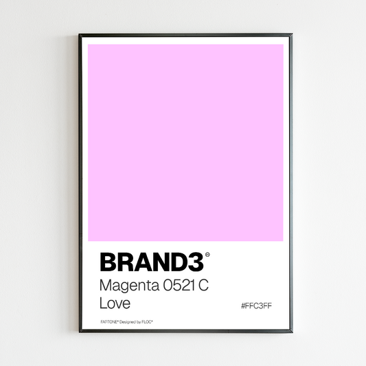 BRAND3® Magenta 0521C Love