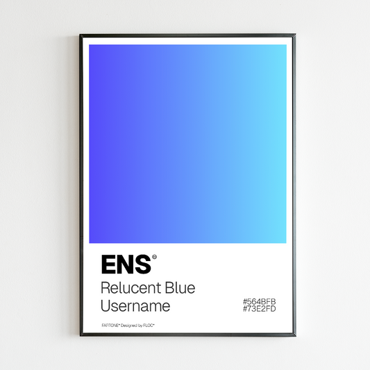 ENS® Relucent Blue Username